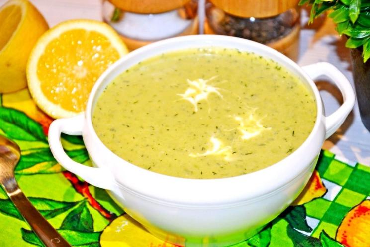 Easy Lenten Green Pea Soup