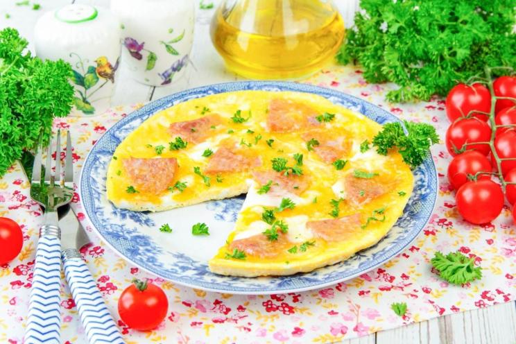 Quick Ham and Eggs Breakfast
