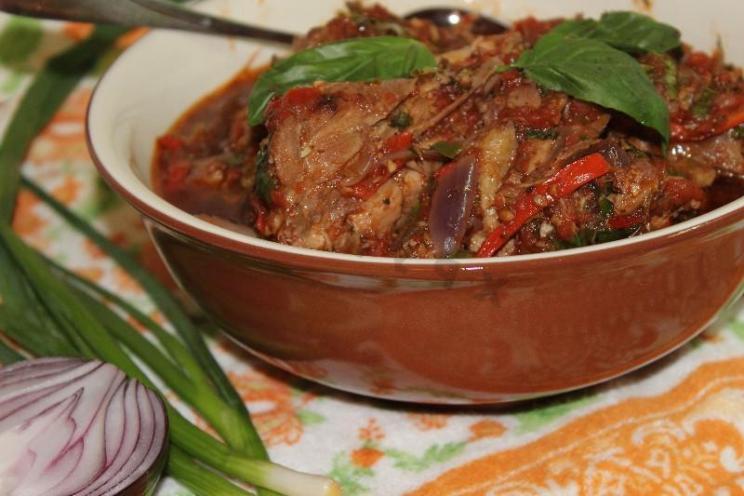 Easy Chicken Chakhokhbili with Fresh Tomatoes
