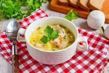 Creamy Chicken Noodle Soup