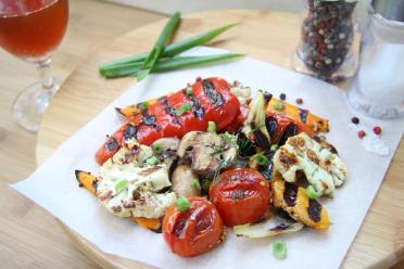 Grilled Veggies with a Twist