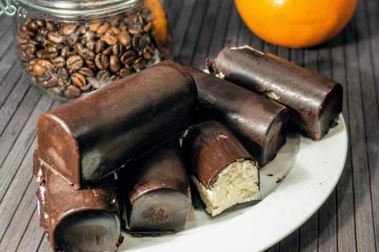 Chocolate-Glazed Cream Cheese Treats