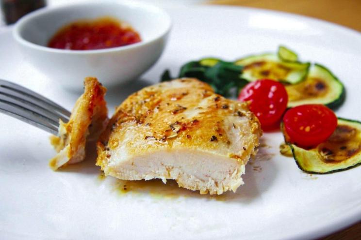 Pan-Seared Juicy Chicken Breast Steak Pan-Seared Juicy Chicken Breast Steak