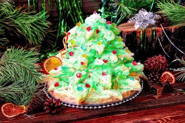 Festive Christmas Tree Cake Recipe