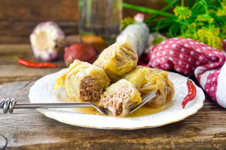 Quick & Tasty Microwave Stuffed Cabbage Rolls