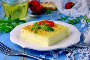 Fluffy Oven-Baked Egg Casserole