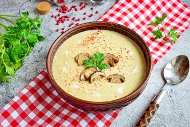 Creamy Porcini Mushroom Soup