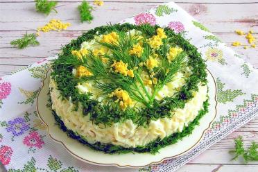 Smoked Mackerel Mimosa Salad Delight