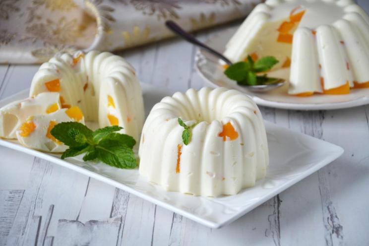 Fruit Gelatin Curd Delight Fruit Gelatin Curd Delight