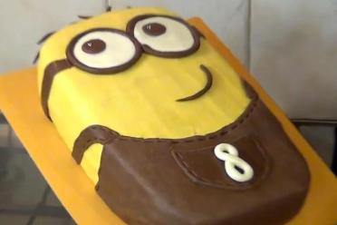 Minion Chocolate Sponge Cake: A Delight for Kids and Adults