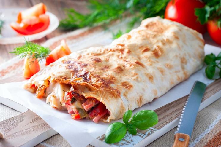 Oven-Baked Stuffed Pita: Quick & Flavorful