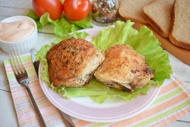 Paprika-Spiced Fried Chicken Thighs