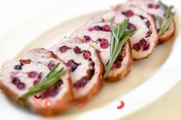 Cranberry-Infused Pork Roast for the Holidays