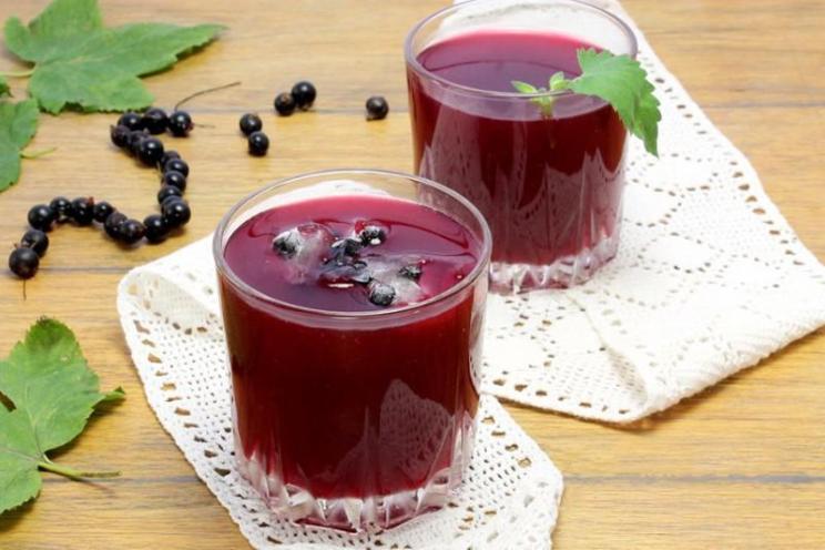 Refreshing Blackcurrant Delight Refreshing Blackcurrant Delight