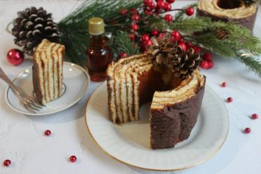 Homemade German Baumkuchen: A Spectacular Christmas Cake