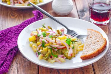 Sausage and Pickle Salad: A Hearty Everyday Delight