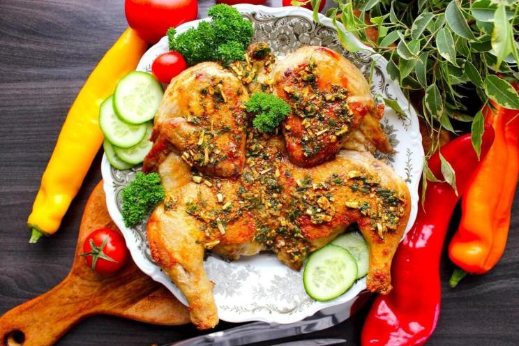 Campfire Cauldron Chicken with Crispy Herb Crust