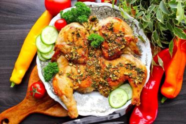 Campfire Cauldron Chicken with Crispy Herb Crust