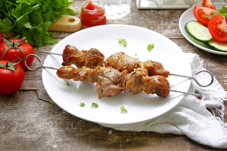 Air Fryer Pork Shashlik
