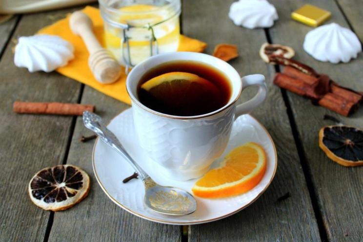 Homemade Orange Infused Tea