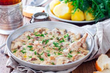 Creamy Sautéed Mushrooms