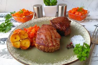 Perfectly Tender Filet Mignon Steak