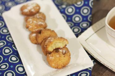 Buttery Rice and Curd Cookies