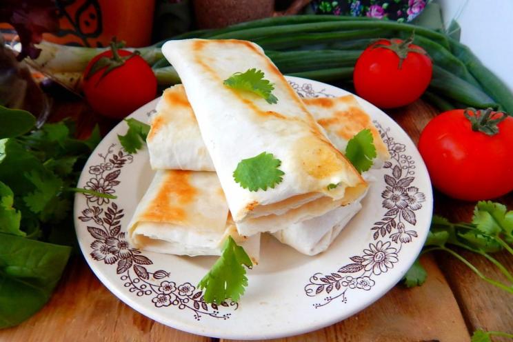 Cheese-Stuffed Lavash Pan-Fry Cheese-Stuffed Lavash Pan-Fry