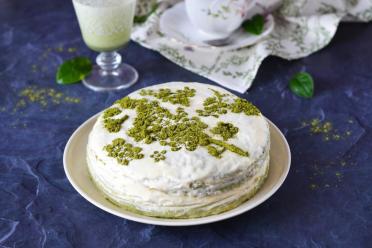Matcha Pancake Cake: A Japanese Delight