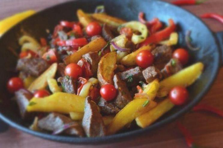 Sizzling Peruvian Beef Stir-Fry