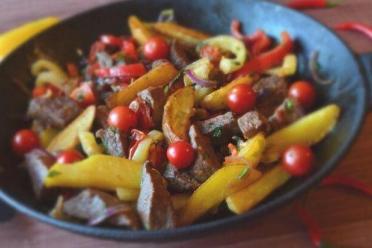 Sizzling Peruvian Beef Stir-Fry