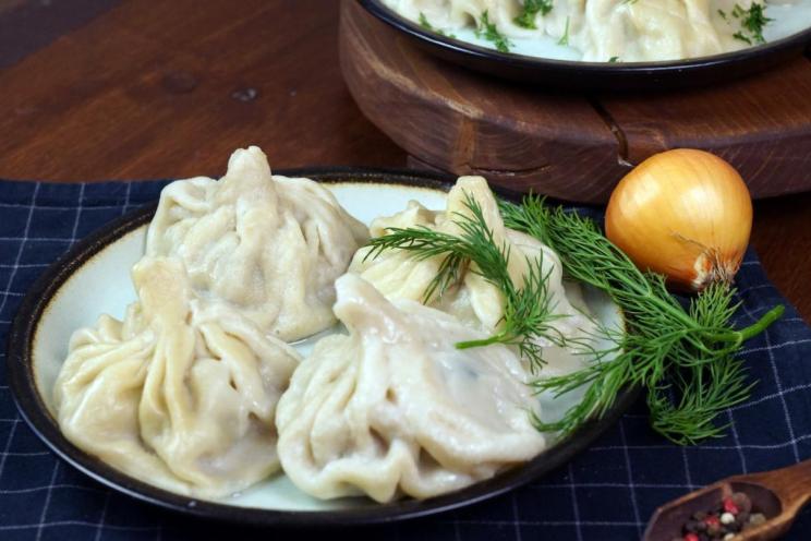 Juicy Georgian Khinkali Dumplings