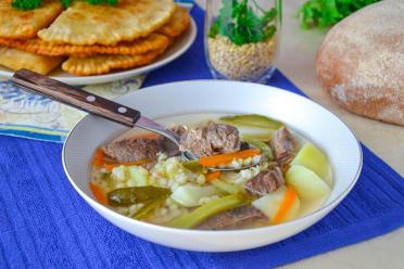 Beef Barley Rassolnik: Low-Cal, Hearty Soup