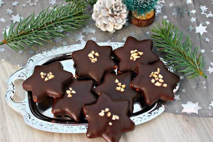 New Year’s Chocolate Honey Shortbread Cookies New Year’s Chocolate Honey Shortbread Cookies