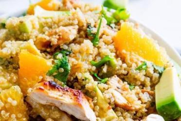 Quinoa Chicken and Orange Salad