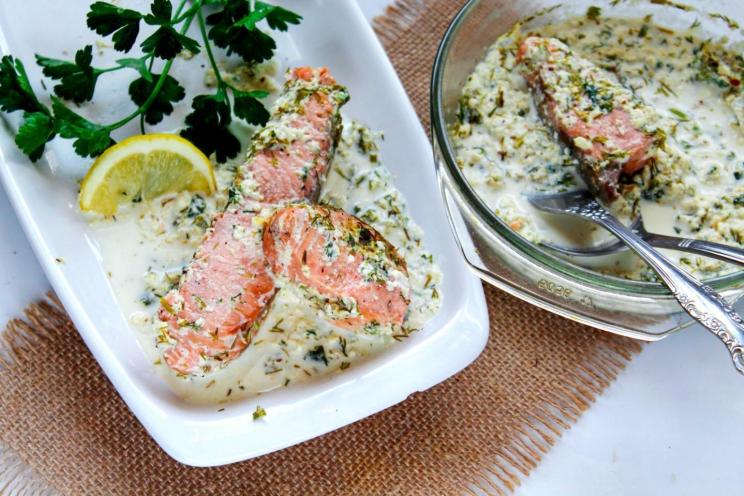 Creamy Dijon Salmon Delight