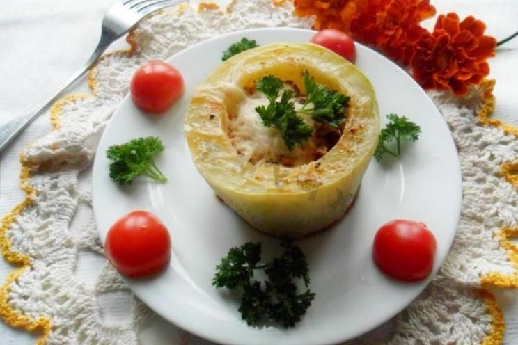 Slow Cooker Stuffed Zucchini with Meat