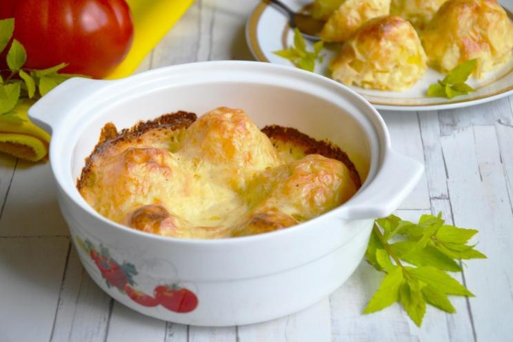 Cheesy Oven-Baked Potatoes