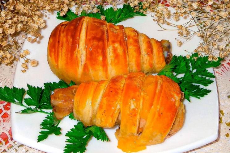 Puff Pastry Chicken Legs: Juicy and Festive Puff Pastry Chicken Legs: Juicy and Festive