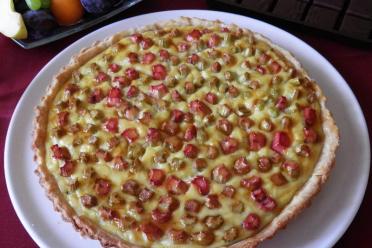 Tart and Sweet Rhubarb Pie