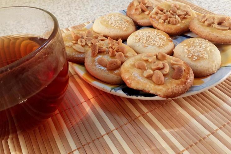 Peanut Shortbread Cookies for Celebrations Peanut Shortbread Cookies for Celebrations