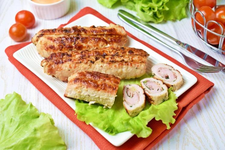 Grilled Pork Rolls