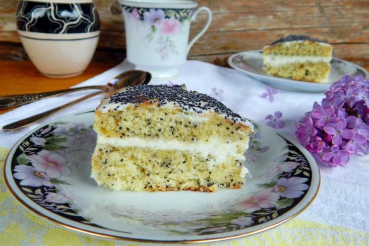 Poppy Seed Cake with Sour Cream Poppy Seed Cake with Sour Cream