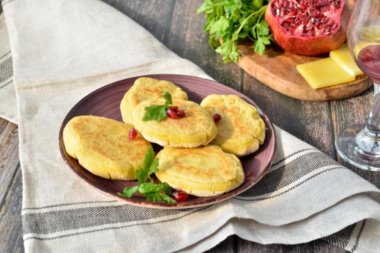 Georgian Mchadi Cornbread Flatbreads Georgian Mchadi Cornbread Flatbreads