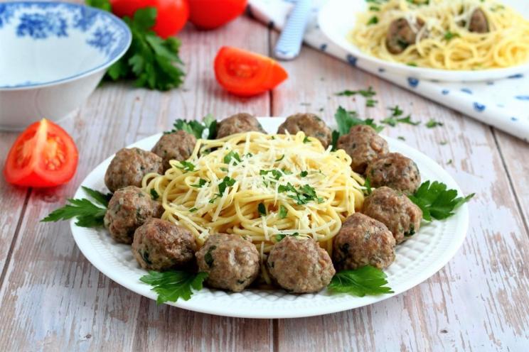 One-Pan Meatball Vermicelli One-Pan Meatball Vermicelli