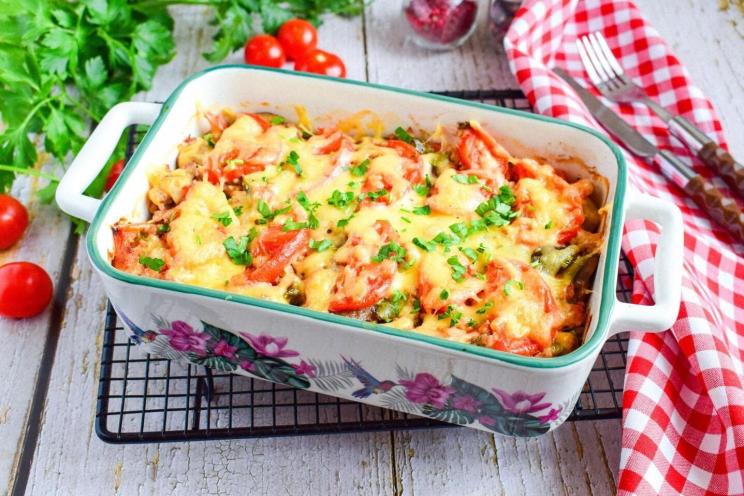 Savory Potato and Meat Mushroom Casserole Savory Potato and Meat Mushroom Casserole