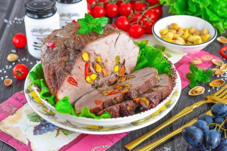Oven-Baked Stuffed Pork Delight