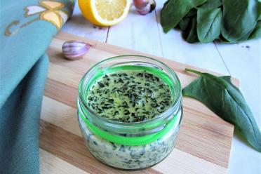 Creamy Spinach Sauce for Pasta, Fish, and Meat