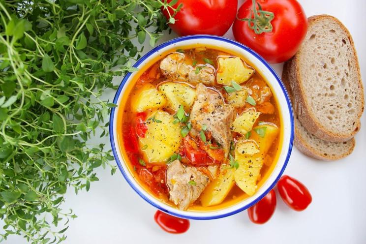 One-Pan Pork and Potatoes Stew One-Pan Pork and Potatoes Stew
