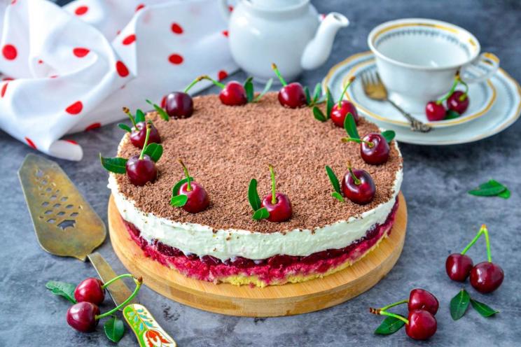Cherry Bliss Cake